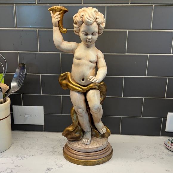 Elegant Gold and Cream Decor Accents - Picture 1 of 12